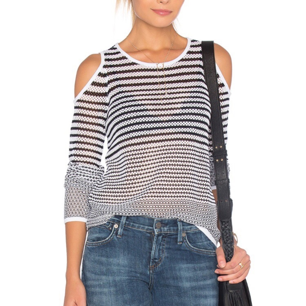 Rag & Bone Quin Cold Shoulder Sweater - Picture 1 of 4